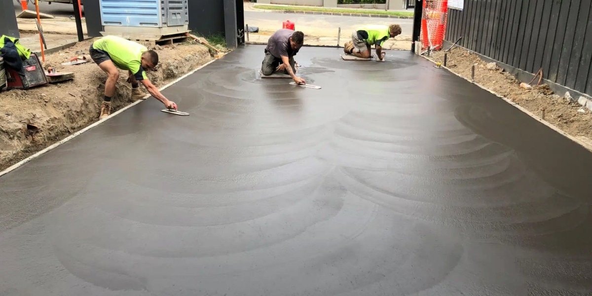 Neon Concrete Contractor Design
